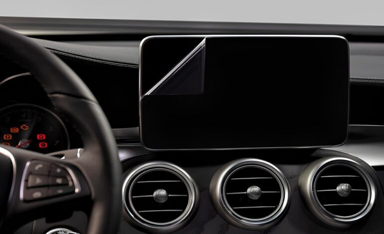 Protective Film Solutions for Automotive Glass, Displays, and Touch Panels